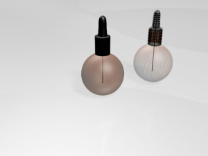 moisturizing oil bottle 01 3D Model