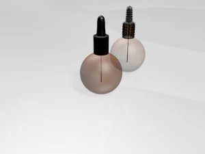 Moisturizing oil bottle 01 3D Model