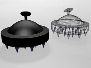 cepillo de pelo 01 Modelo 3D