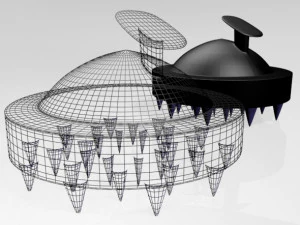Hair brush 01 3D Model