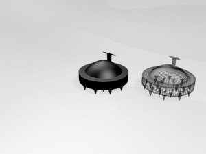 Hair brush 01 Model 3D