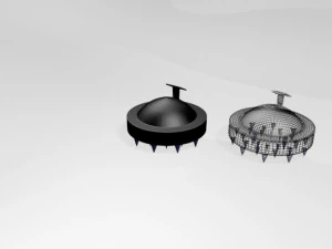 Hair brush 01 3D Model