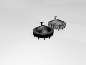 Hair brush 01 Model 3D