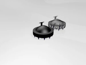 Hair brush 01 3D Model