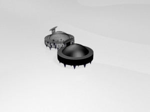 Hair brush 01 Model 3D
