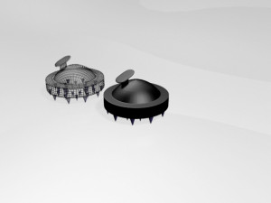 Hair brush 01 Model 3D