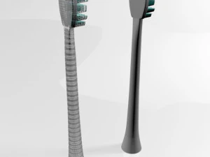Tooth brush head 01 3D Model