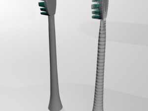 tooth brush head 01 3Dモデル