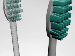 Tooth brush head 01 3D Model
