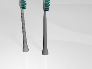 tooth brush head 01 3Dモデル