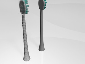 tooth brush head 01 3Dモデル