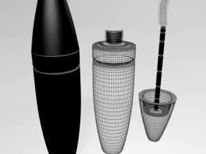 False lash effect mascara 02 3D Model