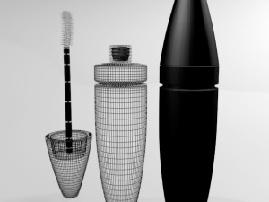 False lash effect mascara 02 3D Model