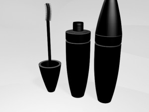 False lash effect mascara 02 3D Model