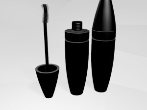 False lash effect mascara 02 3D Model