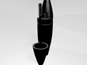 False lash effect mascara 02 3D Model