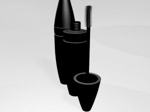 False lash effect mascara 02 3D Model