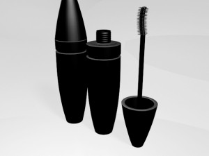 False lash effect mascara 02 3D Model