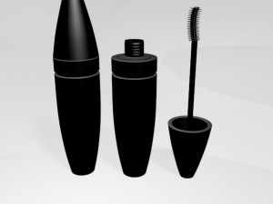 False lash effect mascara 02 3D Model