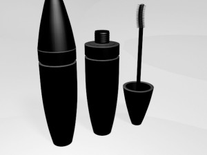False lash effect mascara 02 3D Model