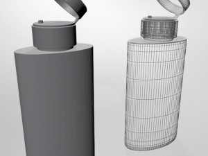 hair perfector bottle 01 3D 모델