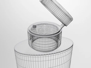 Hair perfector bottle 01 3D Model