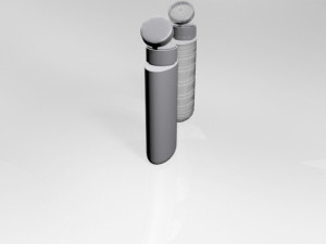 hair perfector bottle 01 3D Model