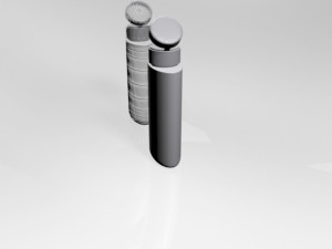 hair perfector bottle 01 3D Model