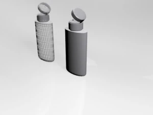 Hair perfector bottle 01 3D Model