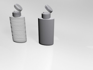 hair perfector bottle 01 3D Model