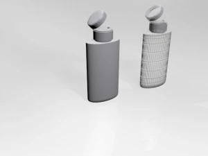 Hair perfector bottle 01 3D Model