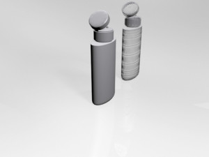 hair perfector bottle 01 3D Model