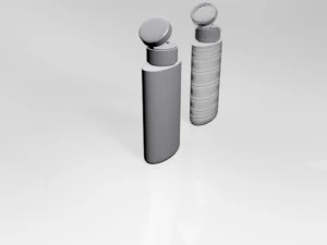 Hair perfector bottle 01 3D Model