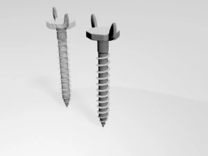 Drywall screw 10 3D Model
