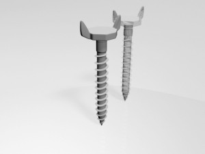 drywall screw 10 3D Model