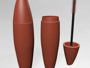 False lash effect mascara 03 3Dモデル