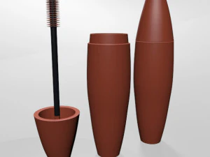 False lash effect mascara 03 3D Model