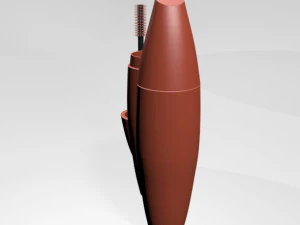 False lash effect mascara 03 3D Model