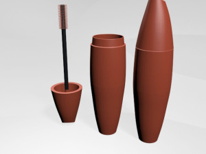 False lash effect mascara 03 3D Модель