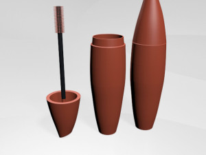 False lash effect mascara 03 3D Модель