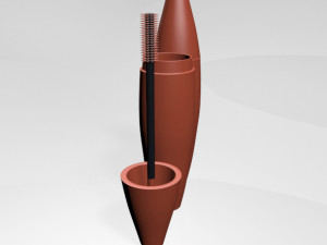 False lash effect mascara 03 3D Модель