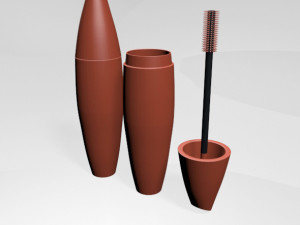 False lash effect mascara 03 3D Модель