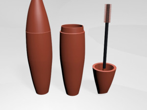 False lash effect mascara 03 3D Модель