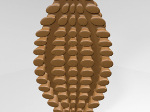 shower brush 01 3D 模型