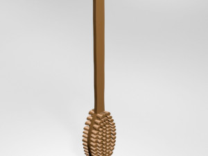 shower brush 01 3D 模型