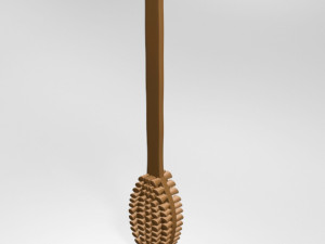 shower brush 01 3D 模型