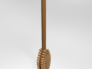 shower brush 01 3D 模型