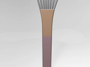 gezichtsmaskerborstel 01 3D Model