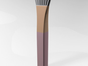 face mask brush 01 3D Model