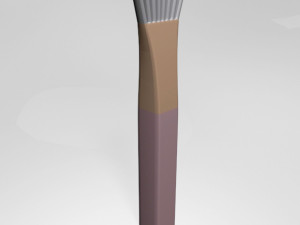 face mask brush 01 3D Model